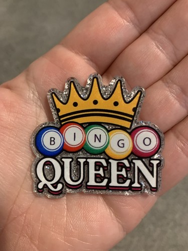 Bingo queen fridge board - bingo,
