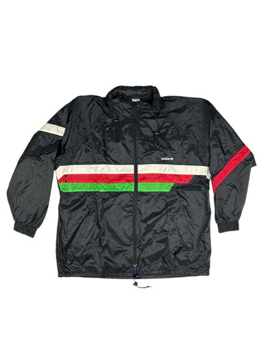 Adidas vintage black hooded - adidas,