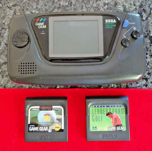 Sega game gear - gear, handheld