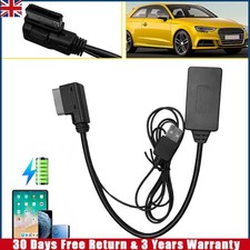 AMI 2G MMI Bluetooth Audio Adapter Aux Cable Stereo For Audi A4 A5 A6 A8 Q7^UK