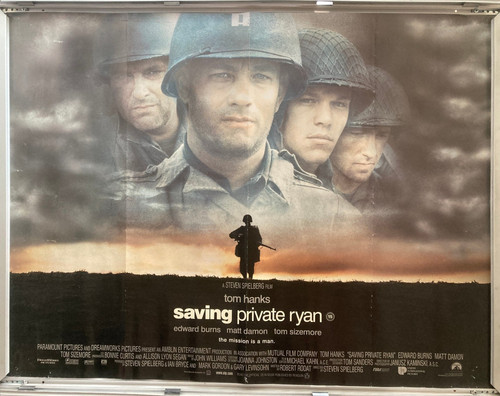 Cinema poster saving private - poster:,