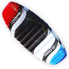 Rs Power Kite Pro 3 HQ 240 X 90 CM Flying Line 4 x 25 M Grip Backpack R2F