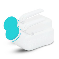 2PCS Male Urinal Portable Incontinence Bottle for Men Travel w/ Night Light - UK