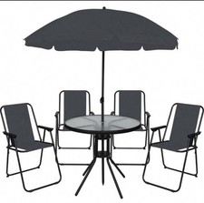 6 Piece Patio Dining Set with