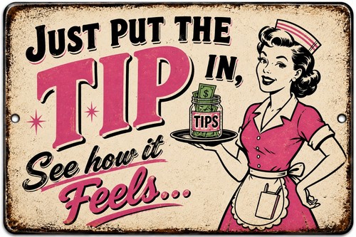 Just put the tip funny - just,