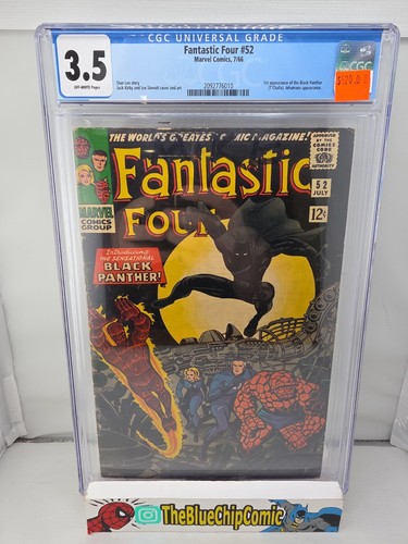 Fantastic four cgc 5 1st - four, #52