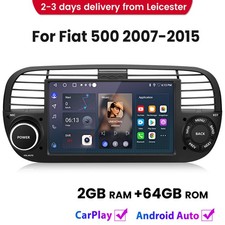 64G 7" For Fiat 500 2007-2015