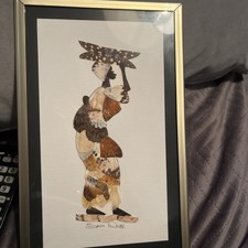 Vintage Butterfly Wings Framed