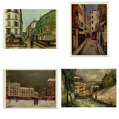 Utrillo paris landscapes set - paris,