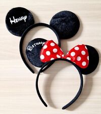 Personalised ONE SIZE - Disney Reveal Mickey Minnie Mouse inspired Ears Headband