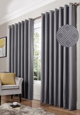 Pair of Curtains Grey 90 x 72
