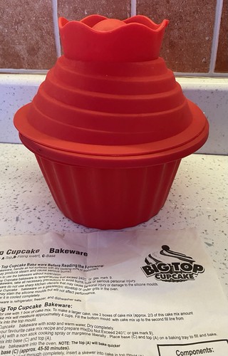 Big top cupcake silicone - big, 3