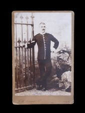 Vintage Victorian Photo of British Soldier.  India.  Mirfield Yorkshire Link?