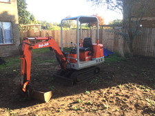 mini digger excavator pel job 12.4 1.5 tonne