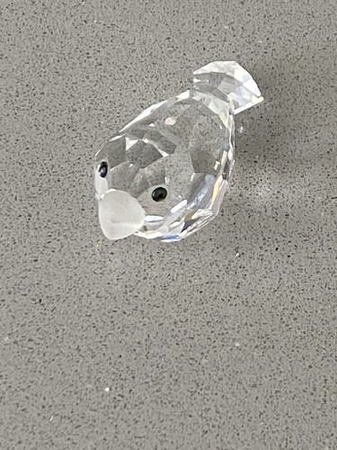 Swarovski sparrow with frosted - swarovski,