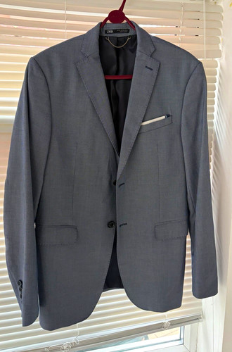 Zara men blue - blue, 2-piece