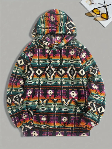 Men boho tribal print - boho,