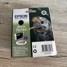 Genuine  Epson T0791 Black Ink