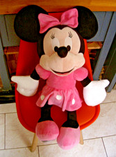 GIANT DISNEY 30" MINNIE MOUSE CUDDLY TOY PLUSH PLUSHIE PINK  SINCO GIFT LARGE XL