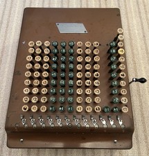 Comptometer Vintage Adding Machine Calculator Felt And Tarrant 