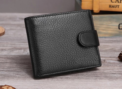 Mens rfid blocking genuine - rfid,