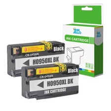 2 Black Ink Cartridge for HP