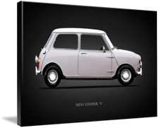 Canvas Art - Mini Cooper S