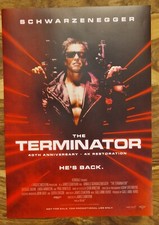 Cineworld Exclusive The Terminator 40th Anniversary A3 Poster