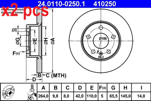 Pcs sides fits - pcs,