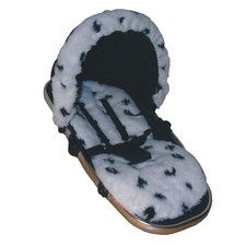 Dalmation Fur seat liner -