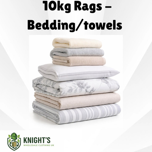 10kg mixed workshop rags - mixed,