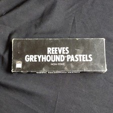 Vintage Reeves box of Greyhound soft pastels