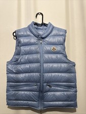 Moncler Gui Gilet Baby Blue