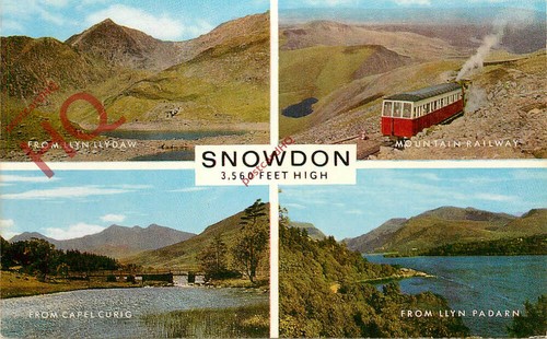 Picture postcard snowdon - picture,