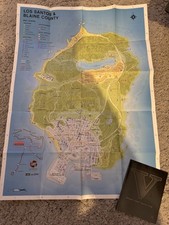 [Map & Manual ONLY] Grand Theft Auto V [GTA 5] - PS4 / PS3 / XBOX ONE / XBOX 360