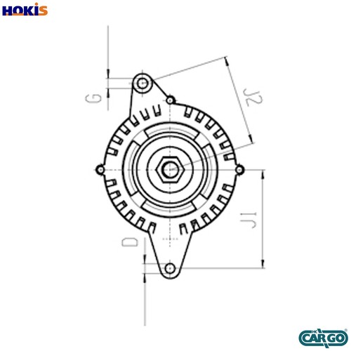 Alternator 032 112 - 032, 043