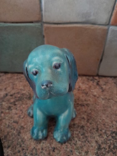 Beswick blue dog - beswick,