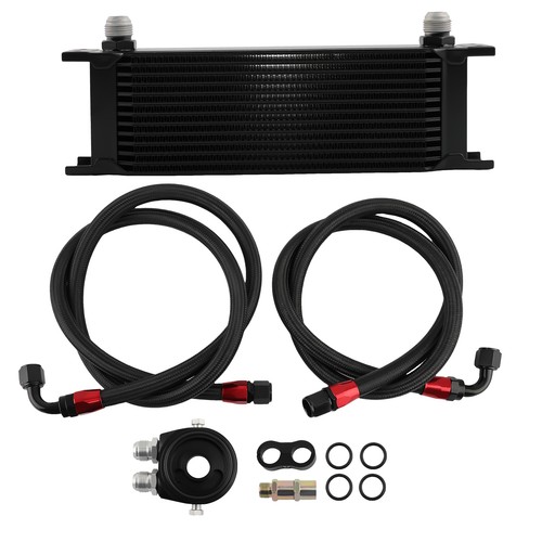 Oil cooler 13row universal - oil, kit