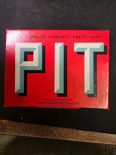Vintage pit card game - card,