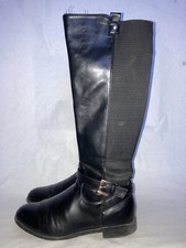 PRIMARK WOMEN'S BLACK LEATHER