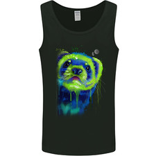 A Ferret Watercolour Mens Vest