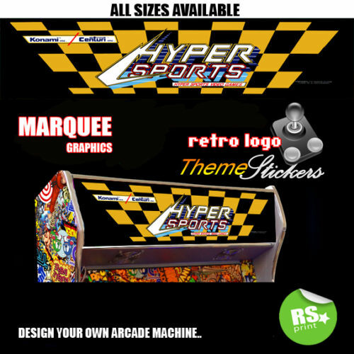 Hypersports graphic arcade - graphic,