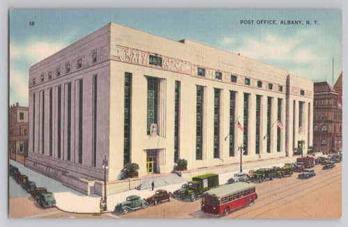 Post office albany 1947 - albany,, ny