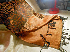 NEW TIE RACK GOLD BROWN