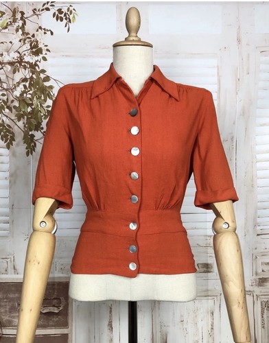 Vintage 1930s 1940s peplum - 1930s,
