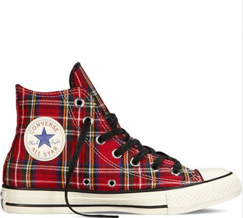 Rare converse red tartan - converse,