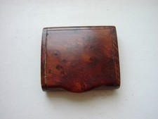 Antique Treen Vesta Box Masur