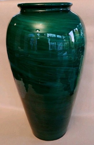 Stunning art pottery faux - art,
