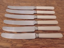 Vintage Set 6 x Faux Bone