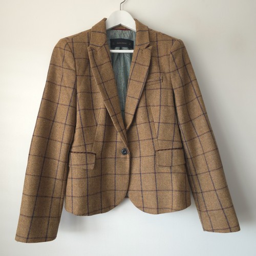 Zara blazer jacket 100 wool - zara,